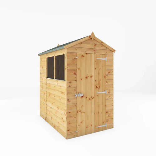 6x4 wooden garden - 6x4, shed