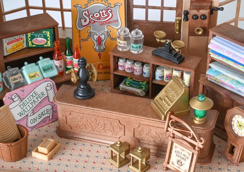 Sylvanian village store spares - village,