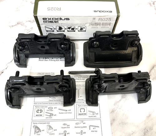 Exodus roof bar - roof, fitting