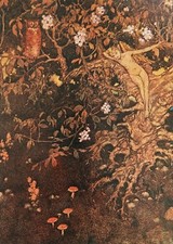 Edmund Dulac Mounted Vintage
