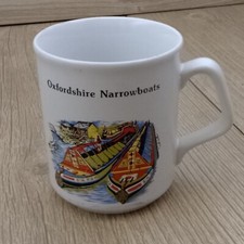 Oxfordshire Narrowboats Mug Vintage Tams England