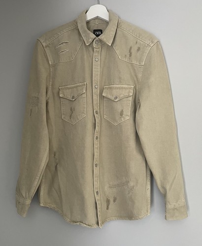 Zara relaxed fit shacket - zara,