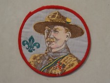 Baden Powell Scout Badge {Red