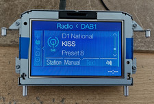 FORD FIESTA MK7.5 CAR RADIO SAT NAV NAVIGATION RADIO HEAD UNIT DISPLAY SCREEN