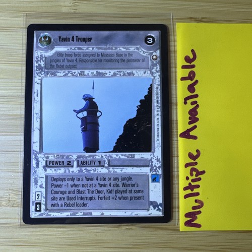 Star wars ccg decipher trading - ccg,