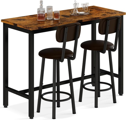 Bar table set industrial - table, of