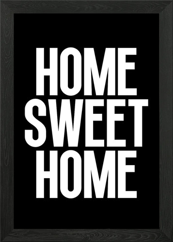 Home sweet framed wall - home,