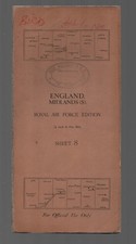 ORDNANCE SURVEY RAF MAP OF THE