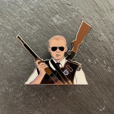 Nicholas hard enamel pin badge