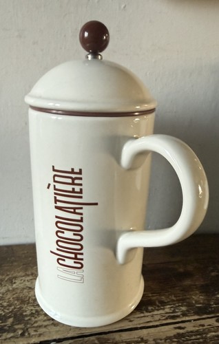 Retro french chocolatiere - retro,