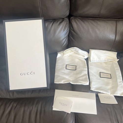 Authentic gucci black and - authentic,