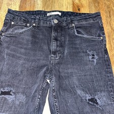 Men’s Zara Black Distressed
