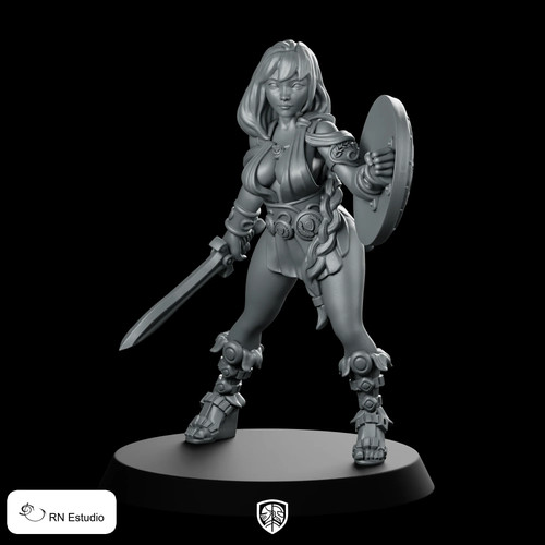 Female hero artemisa warrior - female,