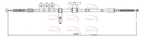 Apec rear left brake cable - rear, for