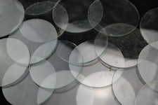 VINTAGE BICYCLE FLAT OIL/ CARBIDE/ DYNAMO LAMP LENS, 1" - 4" (25-102MM) DIAMETER