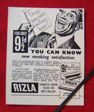 RIZLA CIGARETTE PAPERS ROLLING