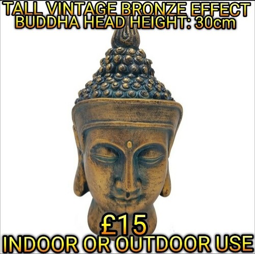 Large buddha head - buddha, ornament