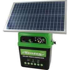 12V/25W Electric Fence Solar Energiser With Battery Effective area: 120 Acres