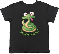 Ssspectacular Kids T-Shirt Funny Cute Snake Childrens Boys Girls Gift