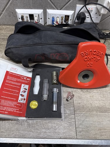 Alko caravan wheel lock kit - alko,