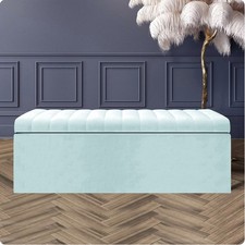 Safar Velvet Ottoman Storage