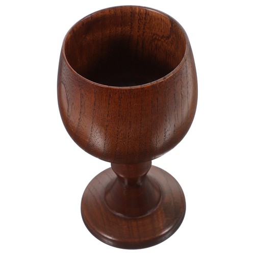Vintage style wooden goblet - vintage,