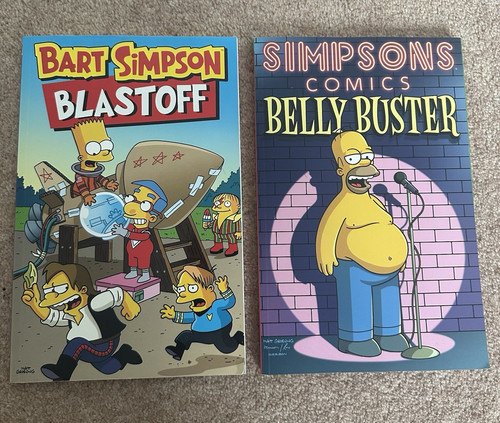 Simpsons books blastoff - 2, &