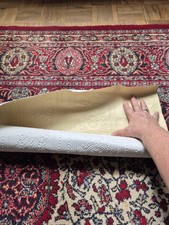 EMBOSSED Floral Patterned Wallcovering  A Partial Roll Maybe 1/4 Left