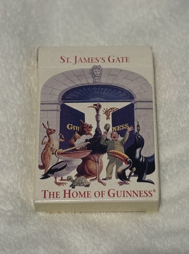 Vintage guinness playing cards - guinness,