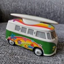VW Bus CAMPERVAN Egg Cup With