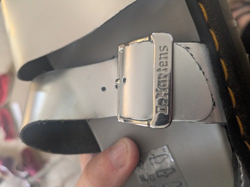 Martens silver buckle - martens,