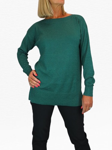 Women green jumper top - top, with