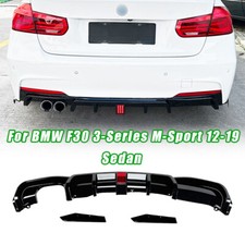 Gloss Black Rear Bumper