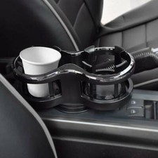 Car Seat 2 Cup Holder Drink Beverage Coffee Auto Truck Bottle Mount Universal