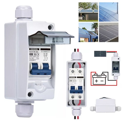 Disconnect box dc12 240v - pv,