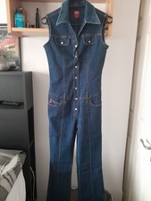 Denim Sleeveless Jumpsuit Miss