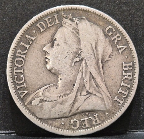 1897 half crown queen victoria - 1897,