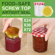 24/36/72 X 7oz Hexagonal Glass