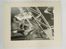 Fairground Ride Amusement Park Motion Blur Abstract c1960s Photo