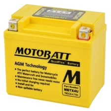 Metal-X Motobatt Battery