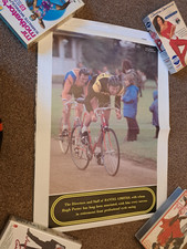 VINTAGE ORIGINAL 80'S HUGH PORTER RETIREMENT POSTER 42X60CM