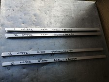 NO992  SHELF RUNNERS  640MM LONG  FOSTER / WILLIAMS £12 EACH