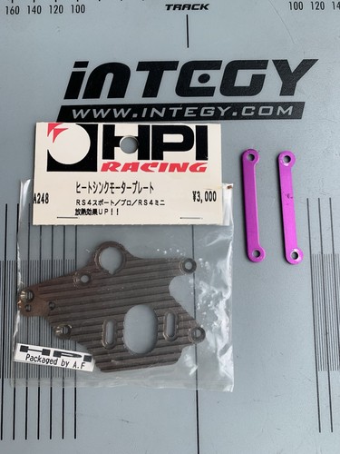 Hpi a248 silver motor mount - motor,