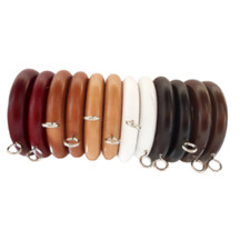 45mm Wooden Curtain Pole Rings