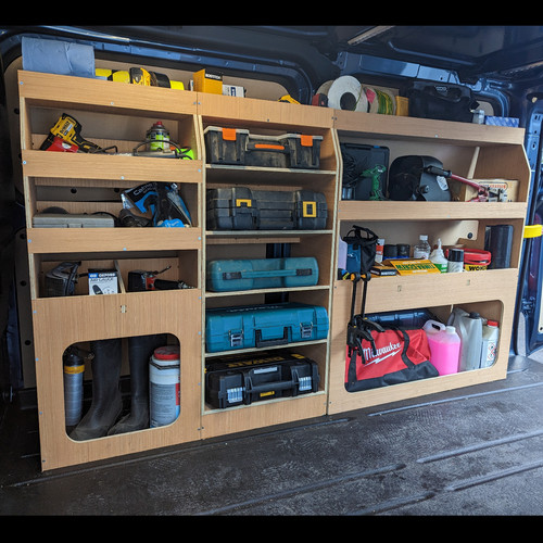 Renault trafic van racking - van,