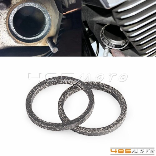 2pcs exhaust pipe gaskets - exhaust,
