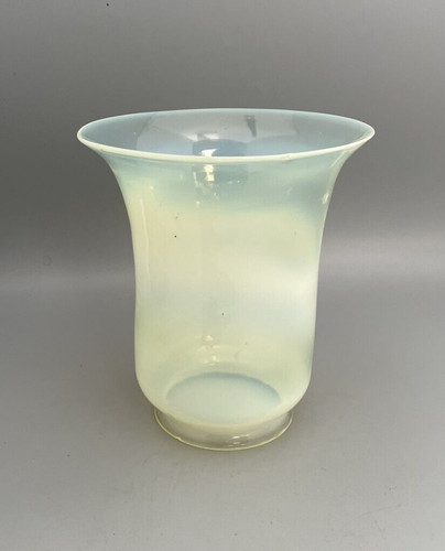 Vintage vaseline glass bell - vintage,