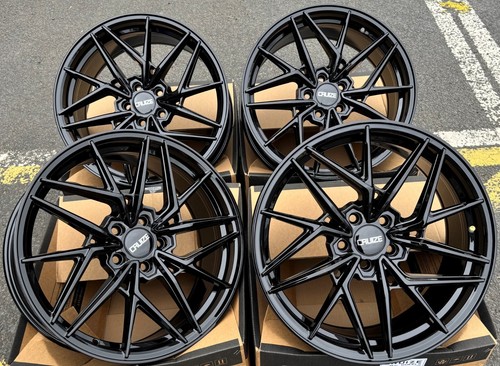 Black rs9 alloy - black, wheels