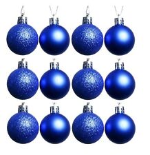 24x Christmas Baubles Tree Balls 2023 Party Wedding Ornament Xmas-Decor Party UK