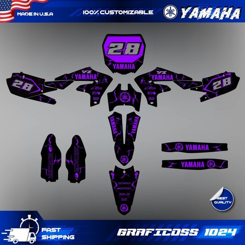 Graphics kit for yamaha yz450f - graphics,